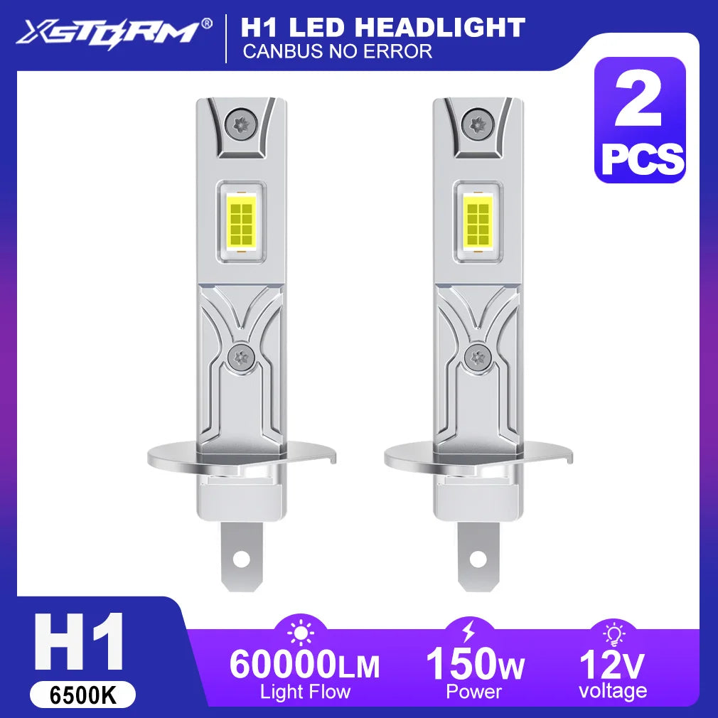 XSTORM H1 LED Headlight Bulb 60000LM 150W High Power Auto Fog Lamp 6500K 12V Led Lights fo