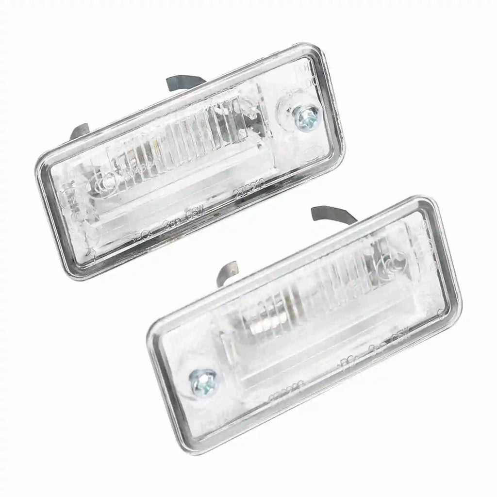 License Plate Light Pair of License Plate Light 8E0807430A 8E0807430B Fit for Au for Audi RS4 A5 A3 - Canbus LED Car Lig