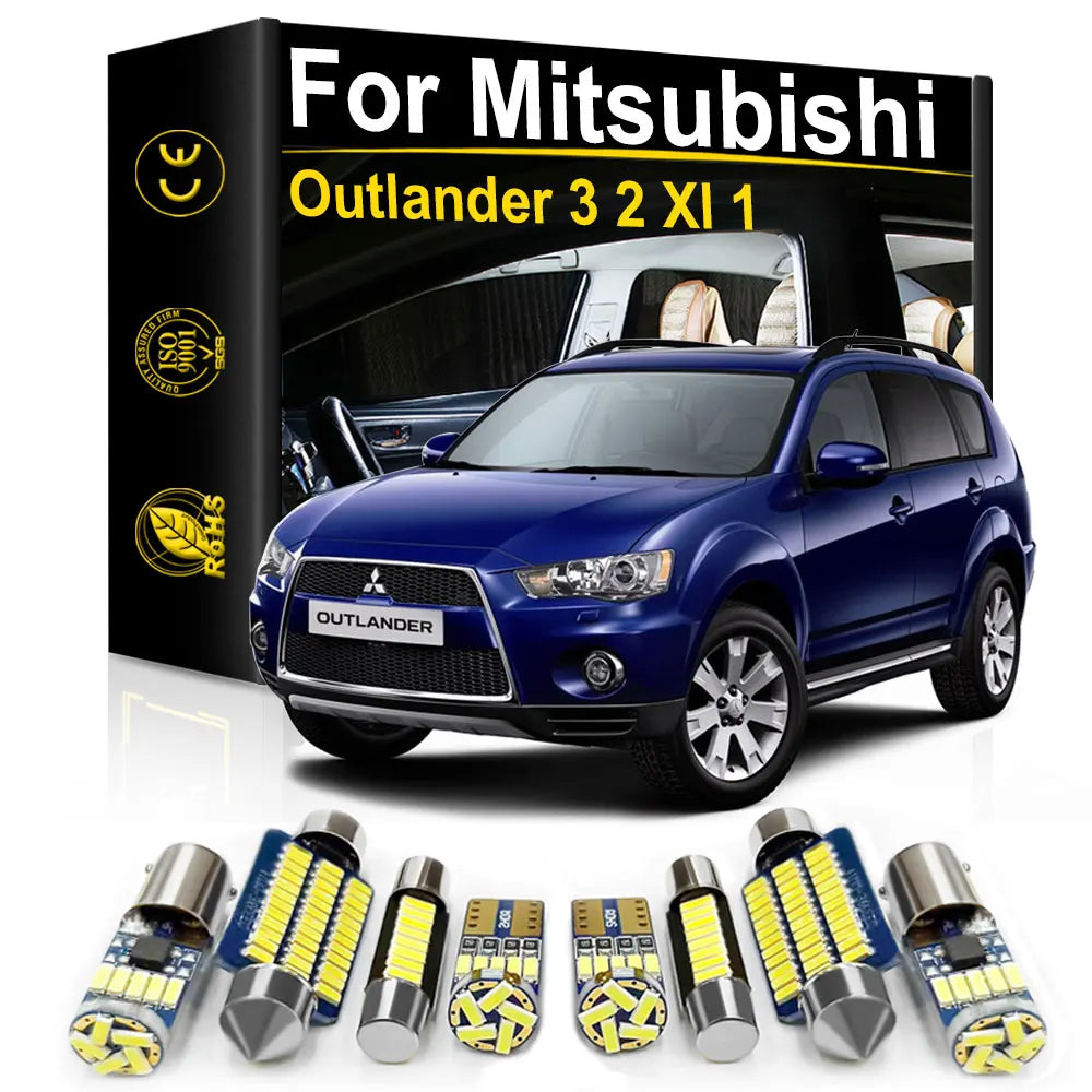 LED Interior Light Kit for Mitsubishi Outlander 3 2 Xl 1 - Canbus Error-Free Bulbs | AUTOKITSHOP