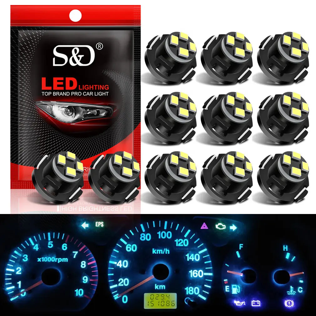 8-Piece LED Interior Light Kit for T3 T4 - Canbus Error-Free Interior Bulbs
