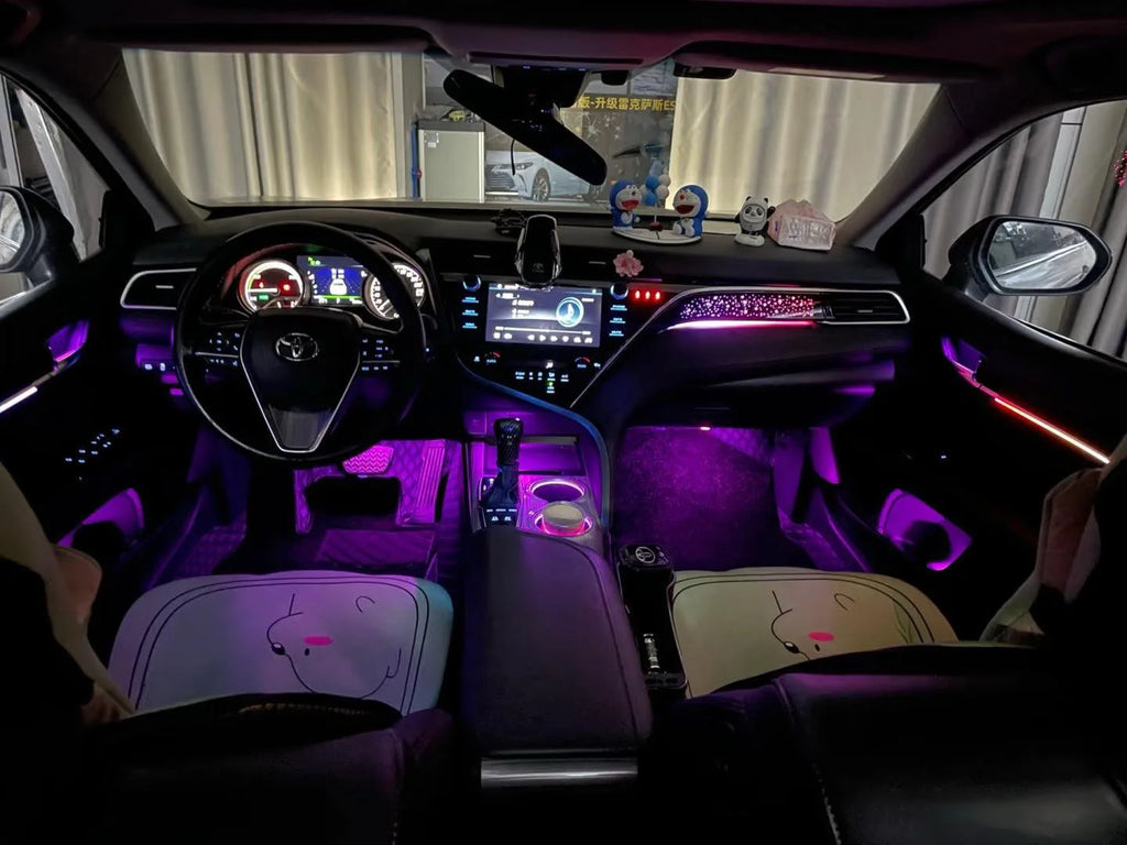 RGB - Ambient Light - for Toyota Camry 2018-2023 - App Control - Car Interior Lighting | AUTOKITSHOP