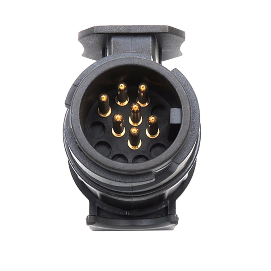 Waterproof 12V 13 To 7 Pin Plug Trailer Caravan Electric Adapter Socket Connector For Euro