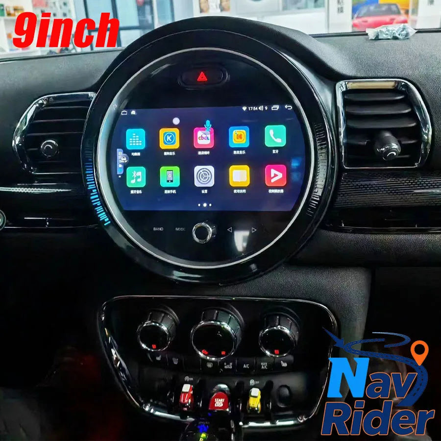 9inch Screen Android 15 For BMW Mini F54 2017 Stereo Car Multimedia Video Player Navigatio