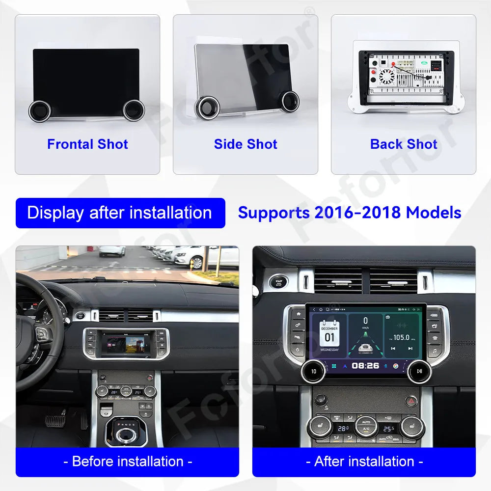 Premium Stylish Sleek 11.5 Inch Android 15 Ultra Large HD Touch GPS Multimedia Head Unit F