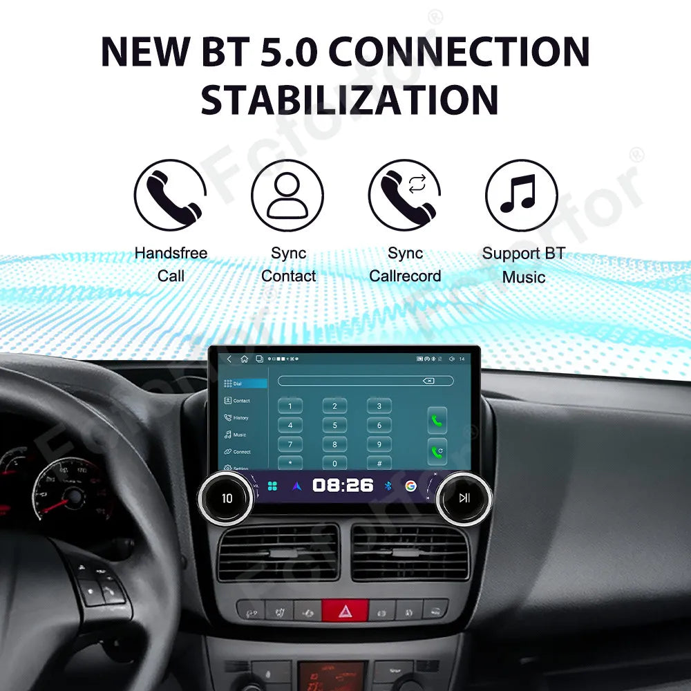 Ultra Large 11.5 Inch HD Touch Screen Android 15 Car Stereo Wireless CarPlay GPS Navi Auto