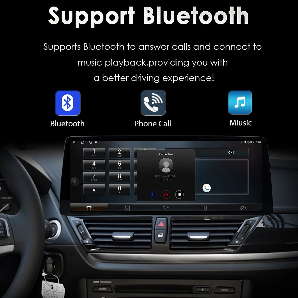 Wireless CarPlay For BMW 1 Series E81 E82 E87 2007-2011 CCC CIC System Right Hand Drvie Ca