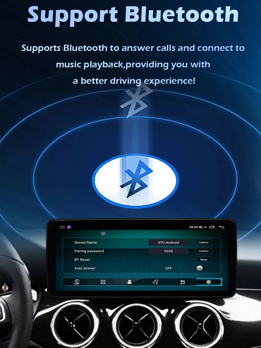 QLED Screen Right Hand Drvie Android16 For Mercedes Benz E Class W212 2009 - 2015 Wireless