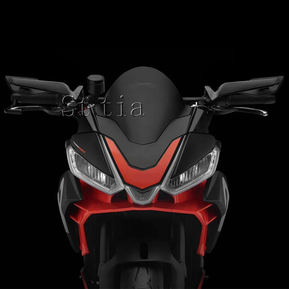 Motorcycle Aluminum Rearview Mirror Wind Wing Mirrors Side View Mirrors For Tuon for V4 2024-2026 - Automotive LED Light