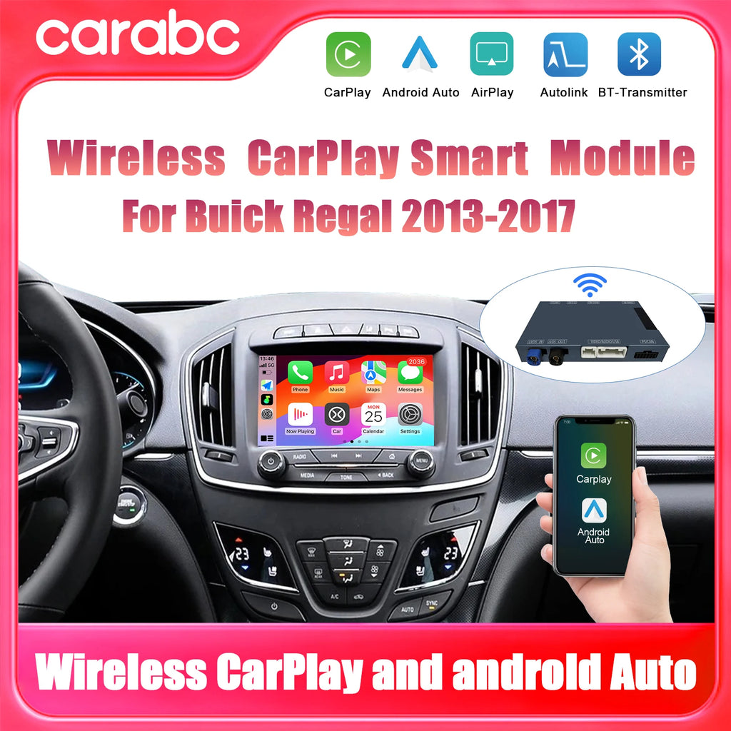 Carabc Wireless Carplay For Buick LaCrosse ENVISION Verano Regal opel insignia 2013-2017 L | AUTOKITSHOP