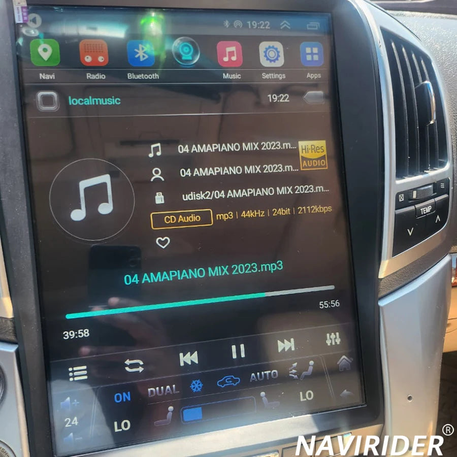 15.6'' Android 14 Screen For Toyota Land Cruiser 200 LC200 2015 Car Radio Multimedia Playe | AUTOKITSHOP