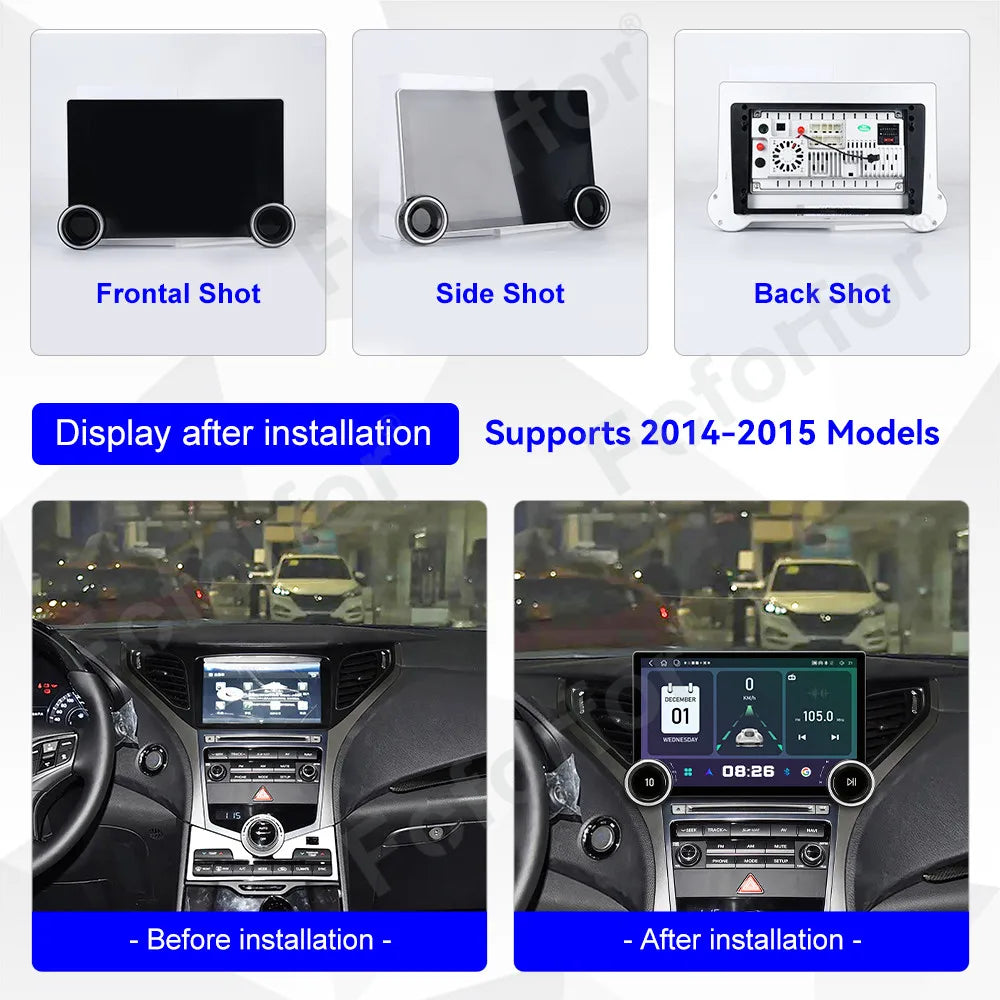 Ultra Clear Visual 11.5 Inch Android 15 HD Touch Multimedia Player CarPlay Android Auto GP