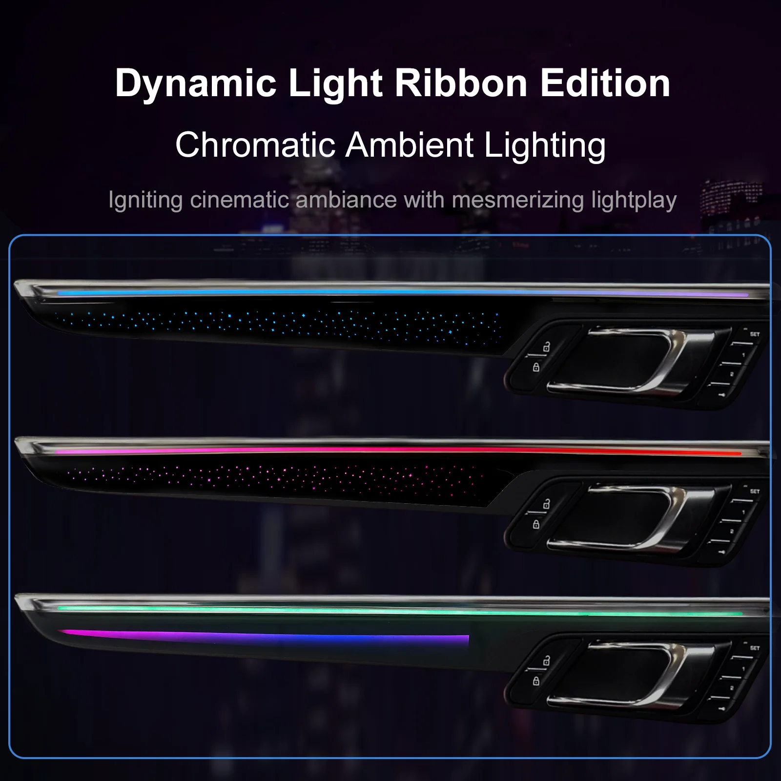 RGB - Ambient Light - for Porsche 2014-2024 - Car Interior Lighting