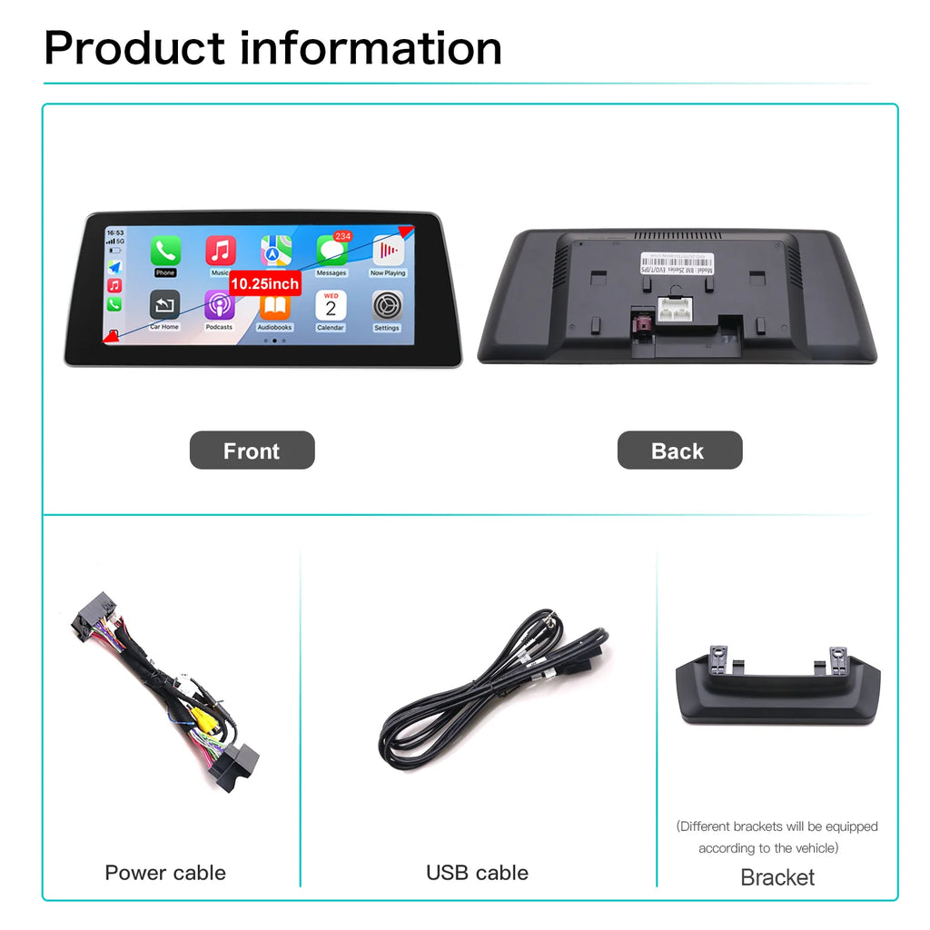 10.25" Wireless CarPlay Andorid Auto Car Radio For BMW 1 Series F20 2017-2019 EVO Linux Sy | AUTOKITSHOP