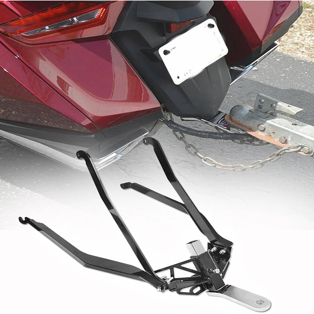 Motorcycle Hidden Trailer Hitch Carrier Tow Dolly Hauler Hitch Rack For Honda Go for Honda 2018-2021 - Automotive LED Li