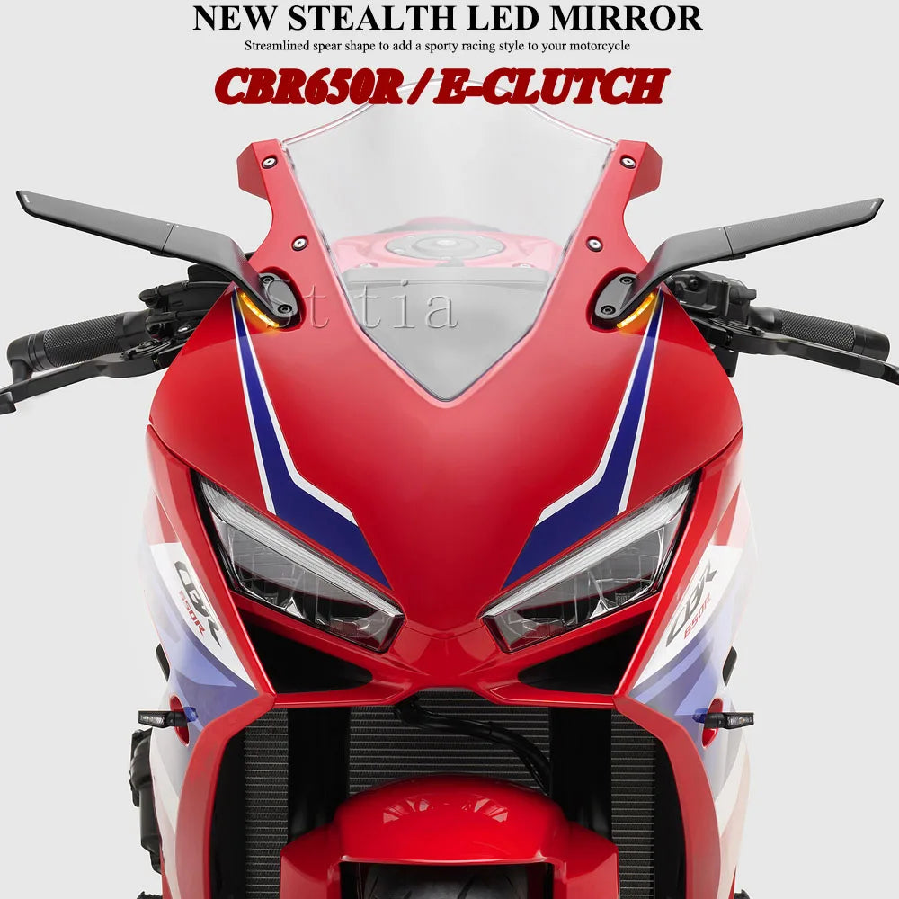 Rearview Mirror Motorcycle For Honda CBR650R 2026 CBR650 R CBR 650R E-Clutch 2026 Wind Wing Adju - Automotive LED Light