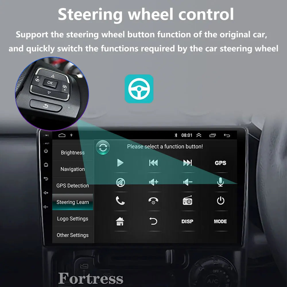 Android 16 Radio Stereo For Hyundai Santro Atos Prime 2003-2015 Auto Multimedia Player GPS