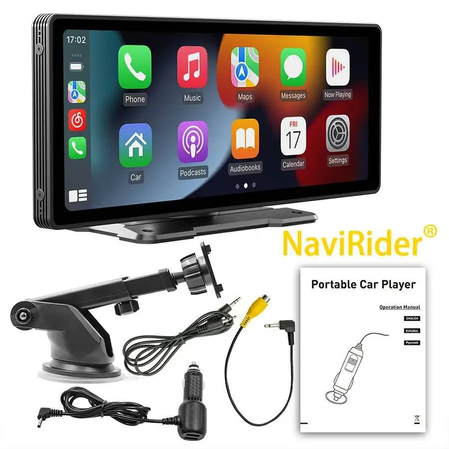 WiFi GPS FM HD Bluetooth 10.26inch Wireless CarPlay Car Radio Android Auto Multimedia Touc