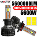 H7 LED Headlight 5600000LM 5600W Car Light Bulbs LED H4 Headlight Canbus H1 H11 9005 9006