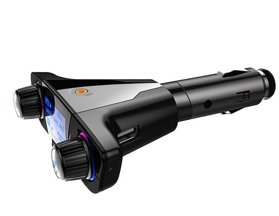 FM Transmitter Aux Bluetooth Handsfree Car Audio MP3 Charger USB