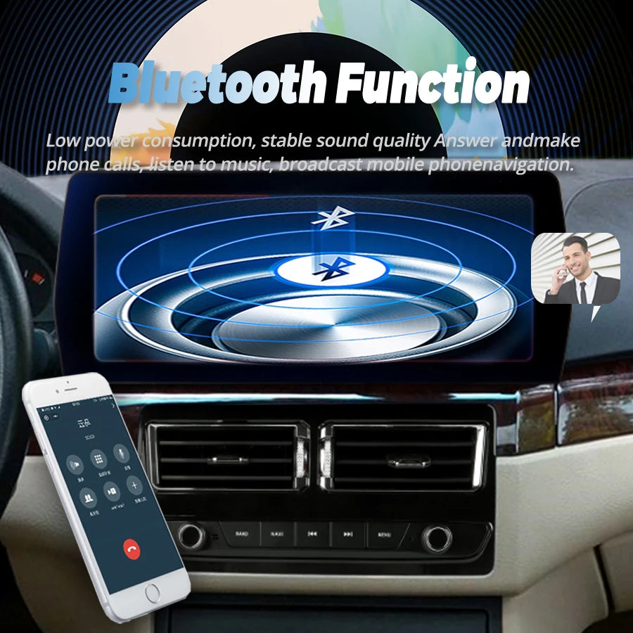 12.3" Android Screen 10.25" LCD Dashboard Cluster For BMW 3 Series E46 1999-2004 Stereo Ca