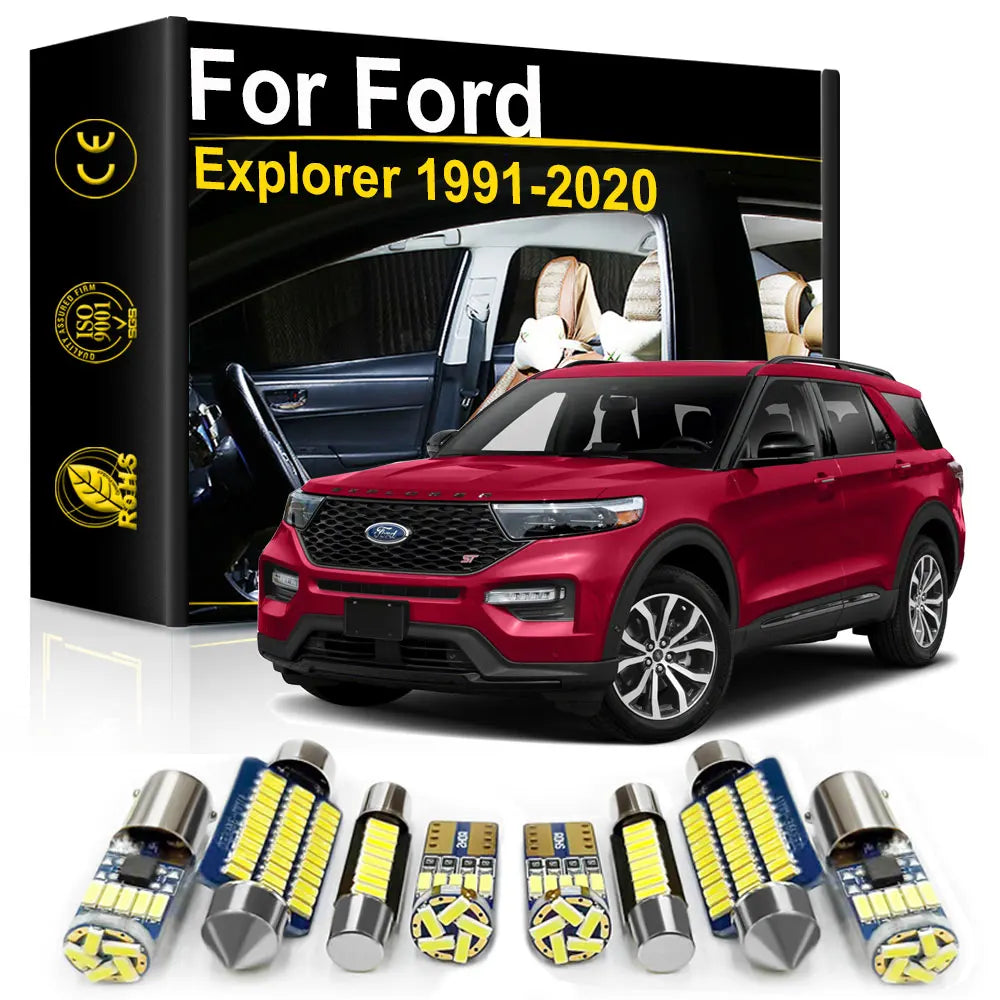 LED Interior Light Kit for Ford Explorer - Canbus Error-Free Bulbs | AUTOKITSHOP