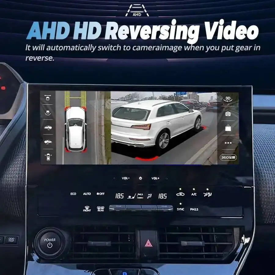 Auto 12.3Inch Radio Screen For TOYOTA BZ4X PLATINUM 2022-2025 Carplay Android 13 Car Navi