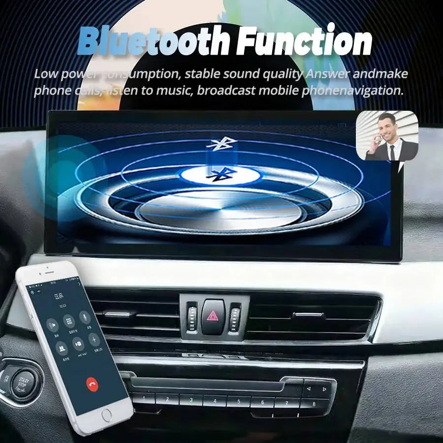 Navigation Bluetooth WIFI 4G For BMW X1 X2 F48 F49 2016-2017 15.8" Android 13 Car Radio Mu | AUTOKITSHOP