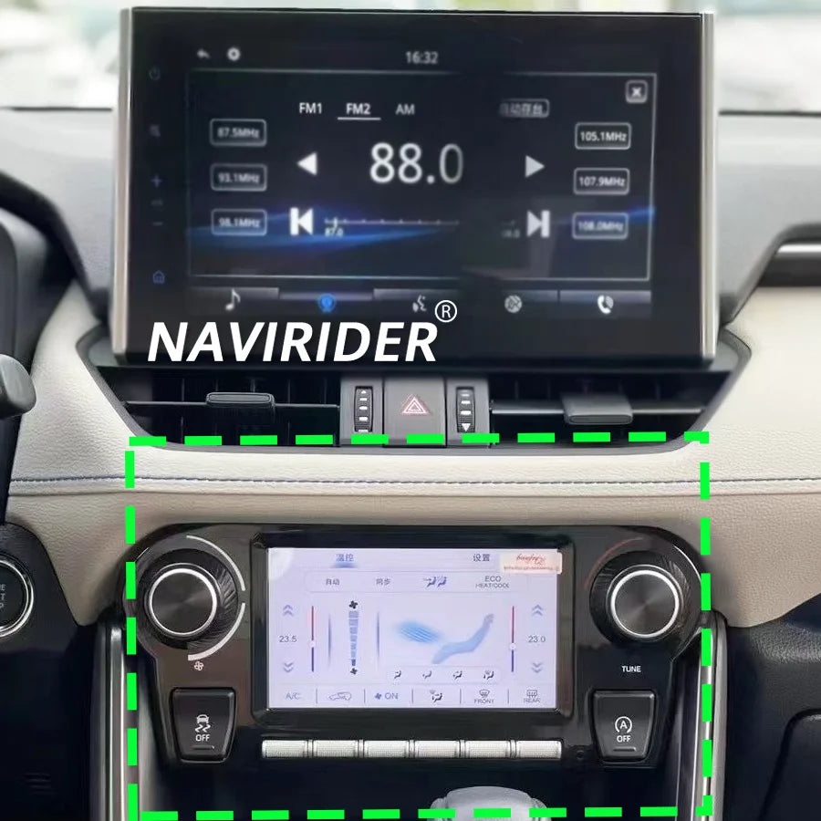 Air Conditioning Climate Control Screen For Toyota RAV4 RAV 4 2020 2021 2022 2023 2024 AC  | AUTOKITSHOP