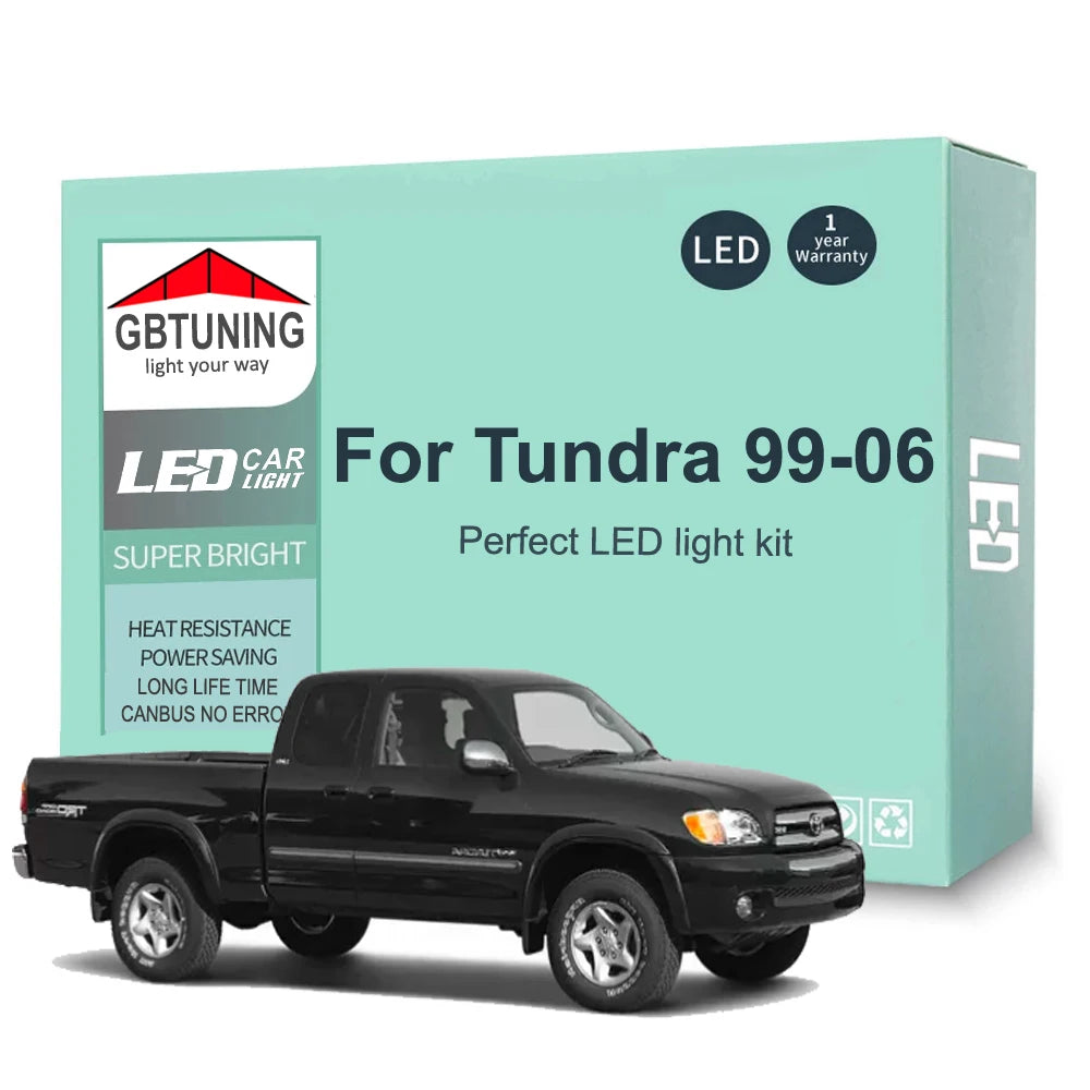 16-Piece LED Interior Light Kit for Toyota Tundra - Canbus Error-Free Bulbs | AUTOKITSHOP