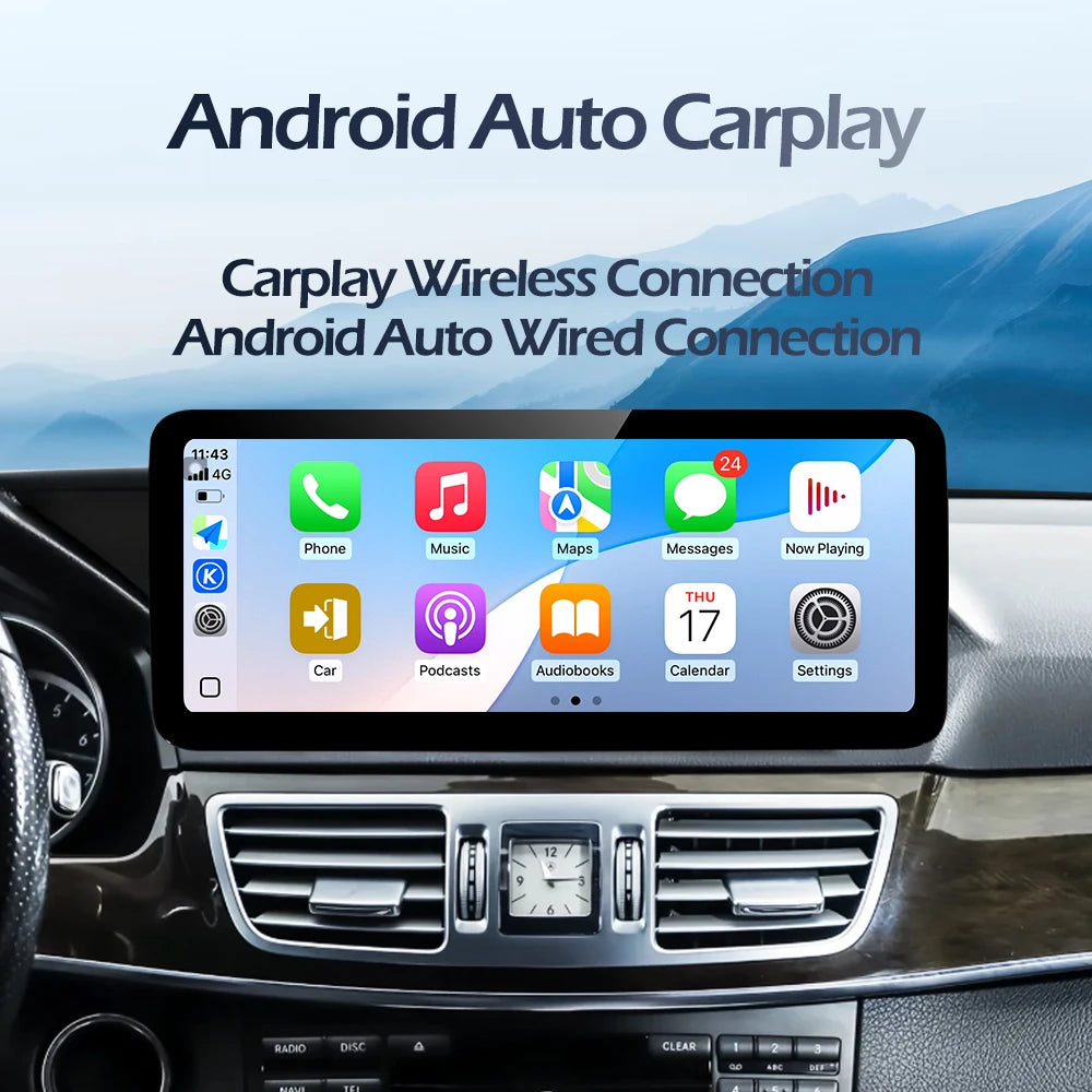 For BENZ C CALSS W205 GLC 2015 - 2018 Android Intelligent System Car Video Multimedia Play