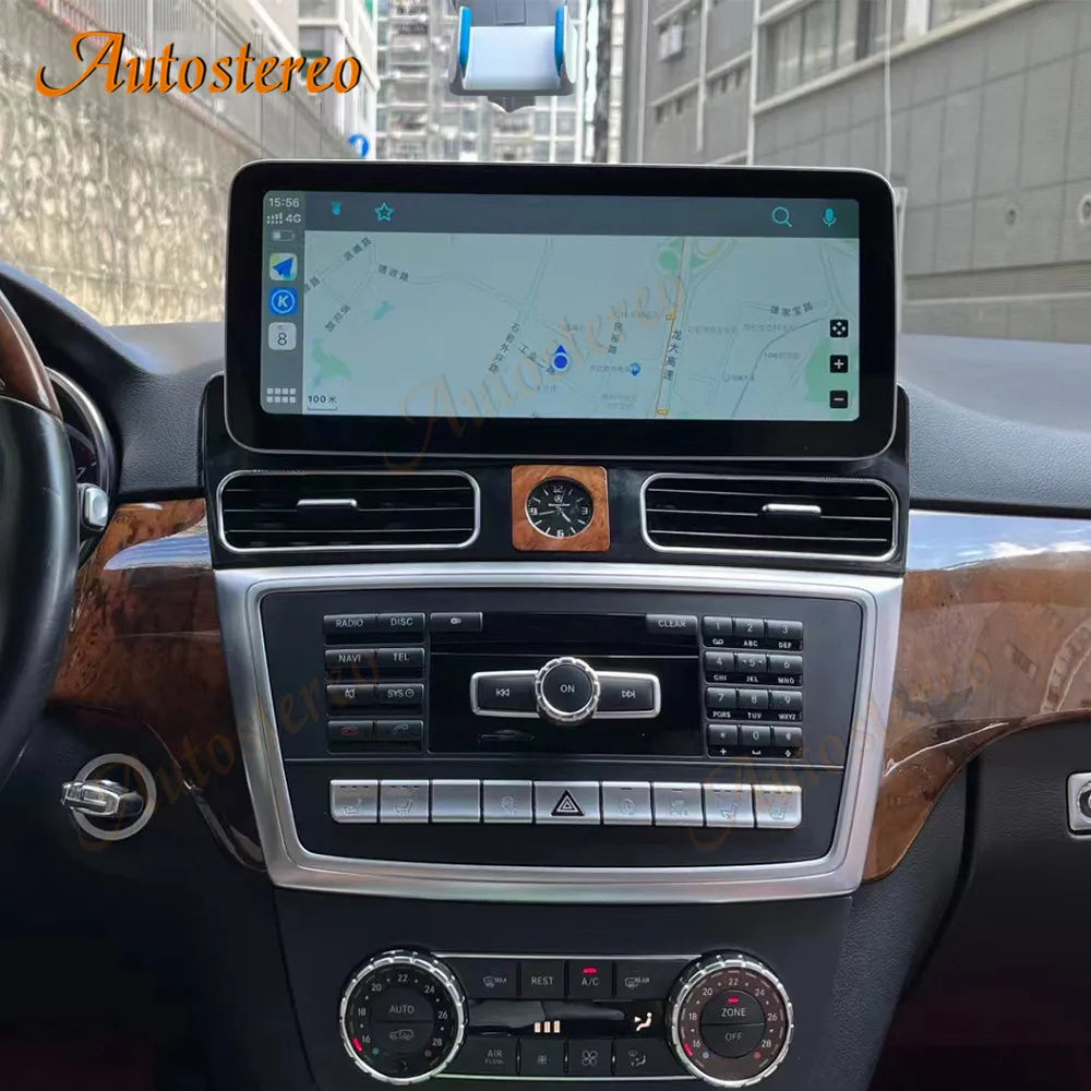 Carplay Android 15 For Mercedes Benz ML GL X166 2012-2015 NTG4.5 Car GPS Navigation Multim
