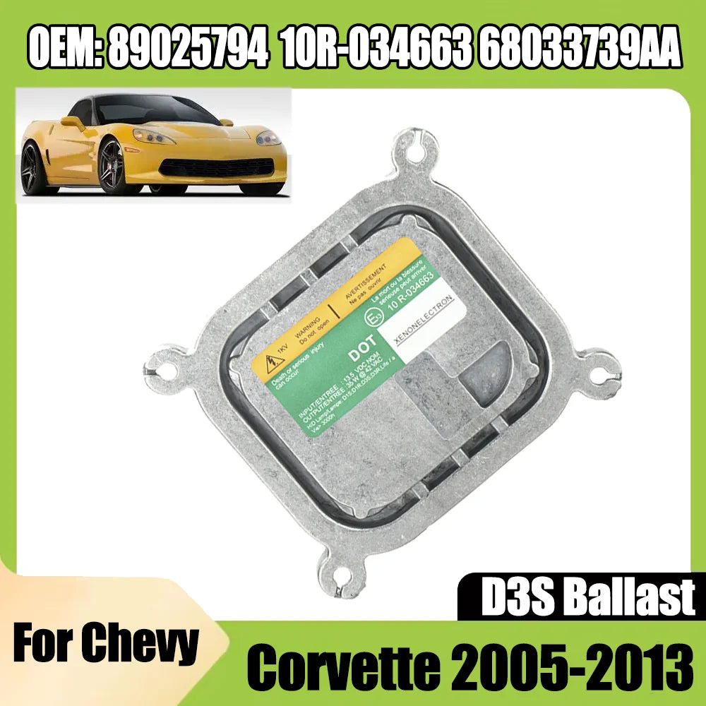 89025794 10R-034663 68033739AA D3S Xenon Ballast Control Block For Chevy Corvette 2005 200