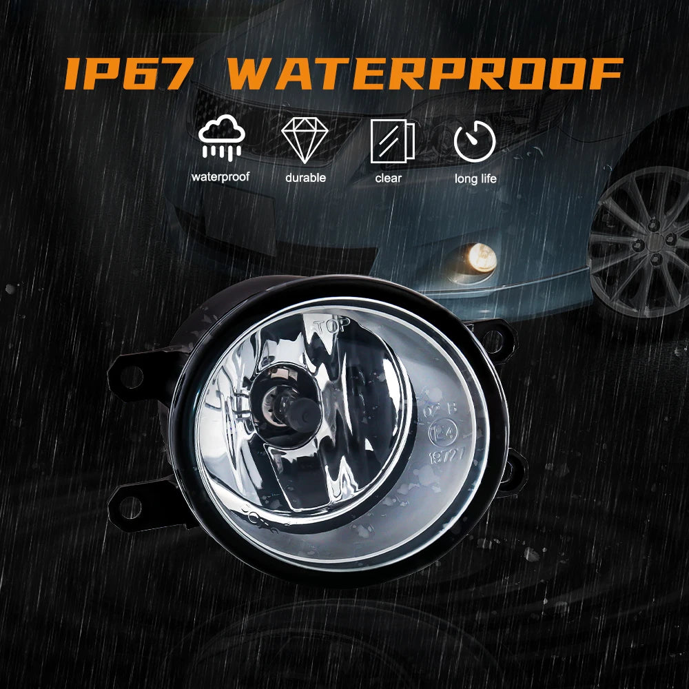 For Toyota Corolla Fielder 2009 2010 2011 Fog Lamps DRL Halogen Front Bumper Daytime Drivi | AUTOKITSHOP