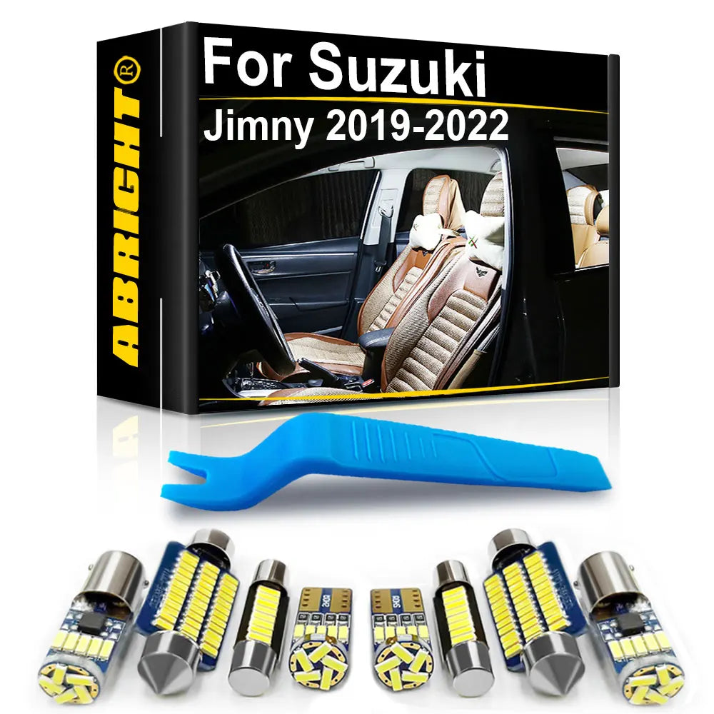 LED Interior Light Kit for Suzuki Jimny 4X4 JB64 JB74 - Canbus Error-Free Bulbs | AUTOKITSHOP