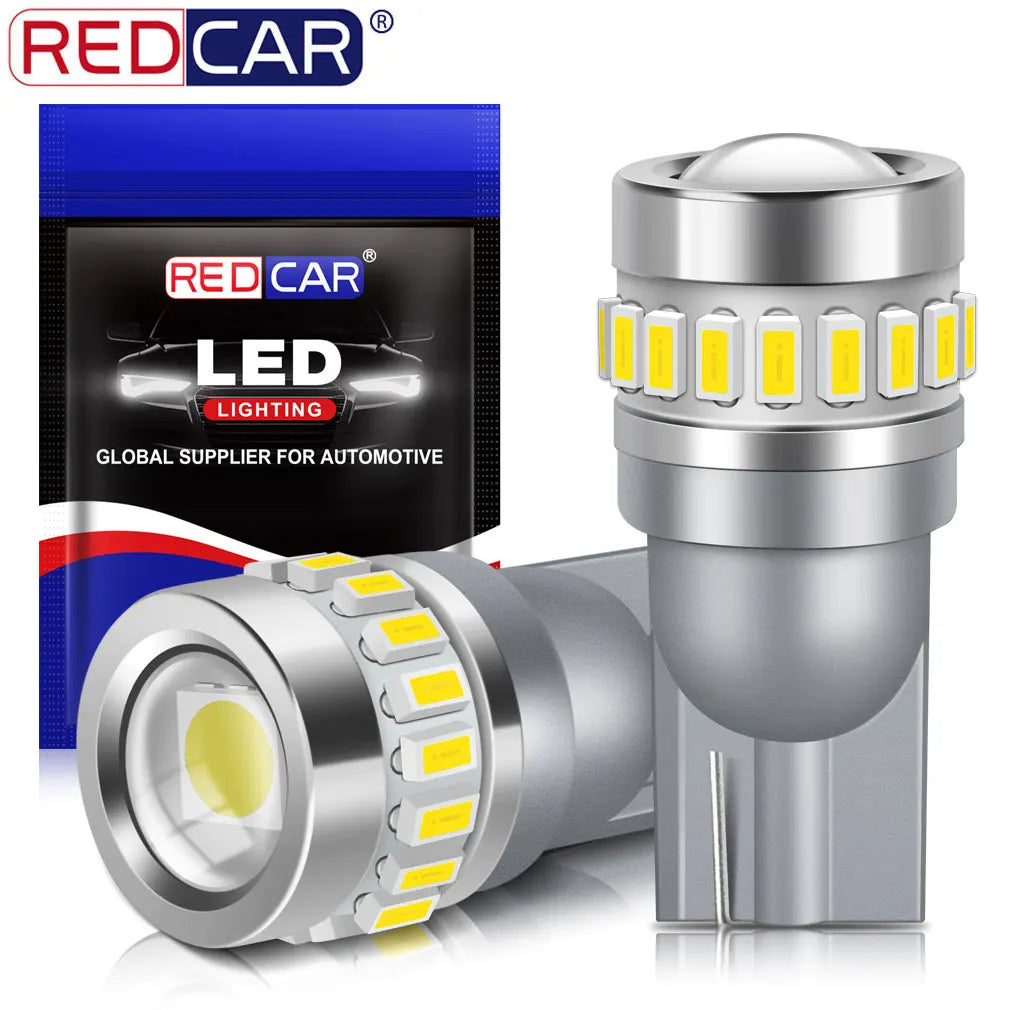 2x W5W T10 LED CANBUS No Error 3030 3014 SMD Led Chips 194 168 Car Interior Side Light Aut