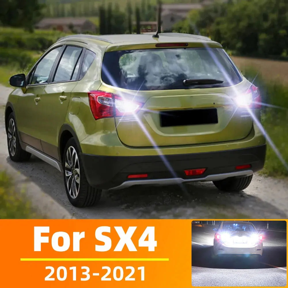 2-Piece LED Interior Light Kit for SUZUKI SX4 S-CROSS 2013- 2015 - Canbus Dome Map Door Trunk Bulbs | AUTOKITSHOP