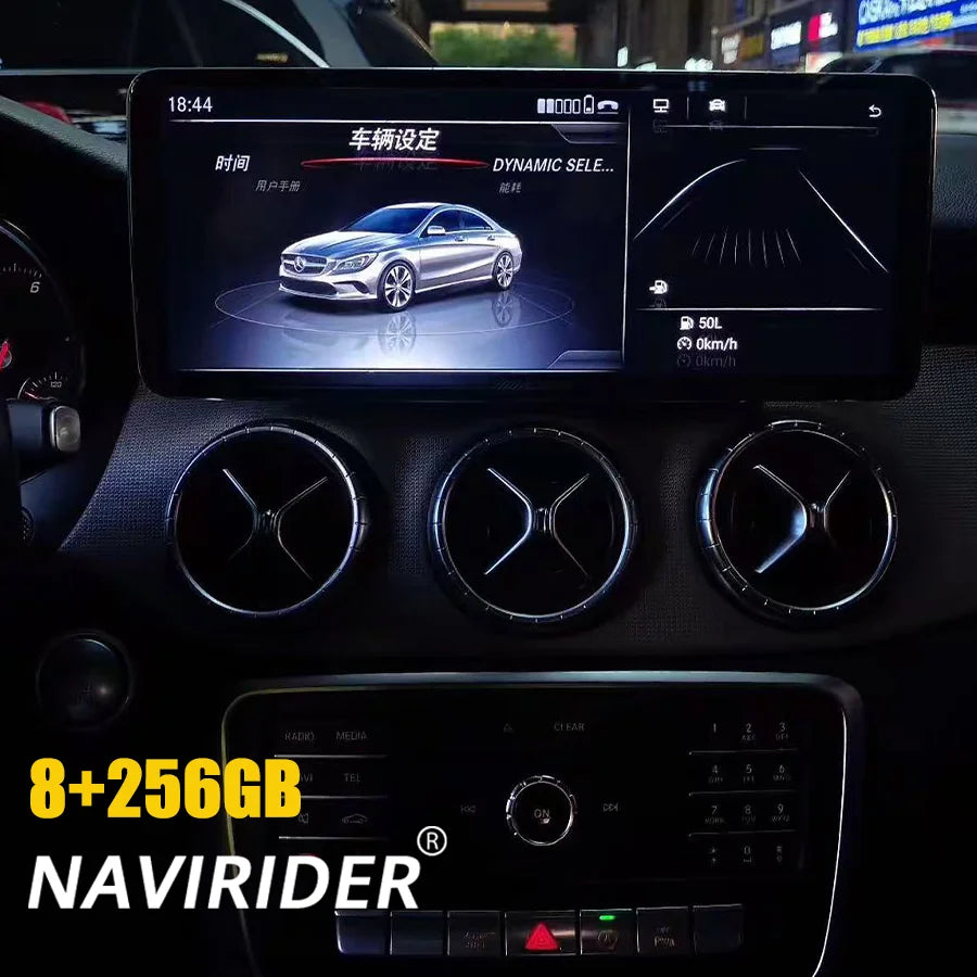 Wireless CarPlay Android 15 Auto Multimedia Touch Screen For Mercedes Benz GLA CLA A Class | AUTOKITSHOP