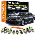 ZITWO 8Pcs LED Interior Light Kit For Toyota Camry XV70 2018 2019 2020 2021 Door Courtesy Trunk  - Canbus LED Car Light