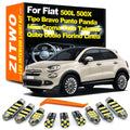 ZITWO LED Interior Light Bulb Kit For Fiat Bravo 500 500L 500X Punto Linea Panda Croma Tipo Qubo - Canbus LED Car Light