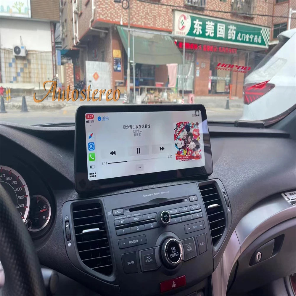 Carplay 12.3" Android 13.0 For Honda Spirior Accord 8 Europe 2009-2013 Car GPS Navigation