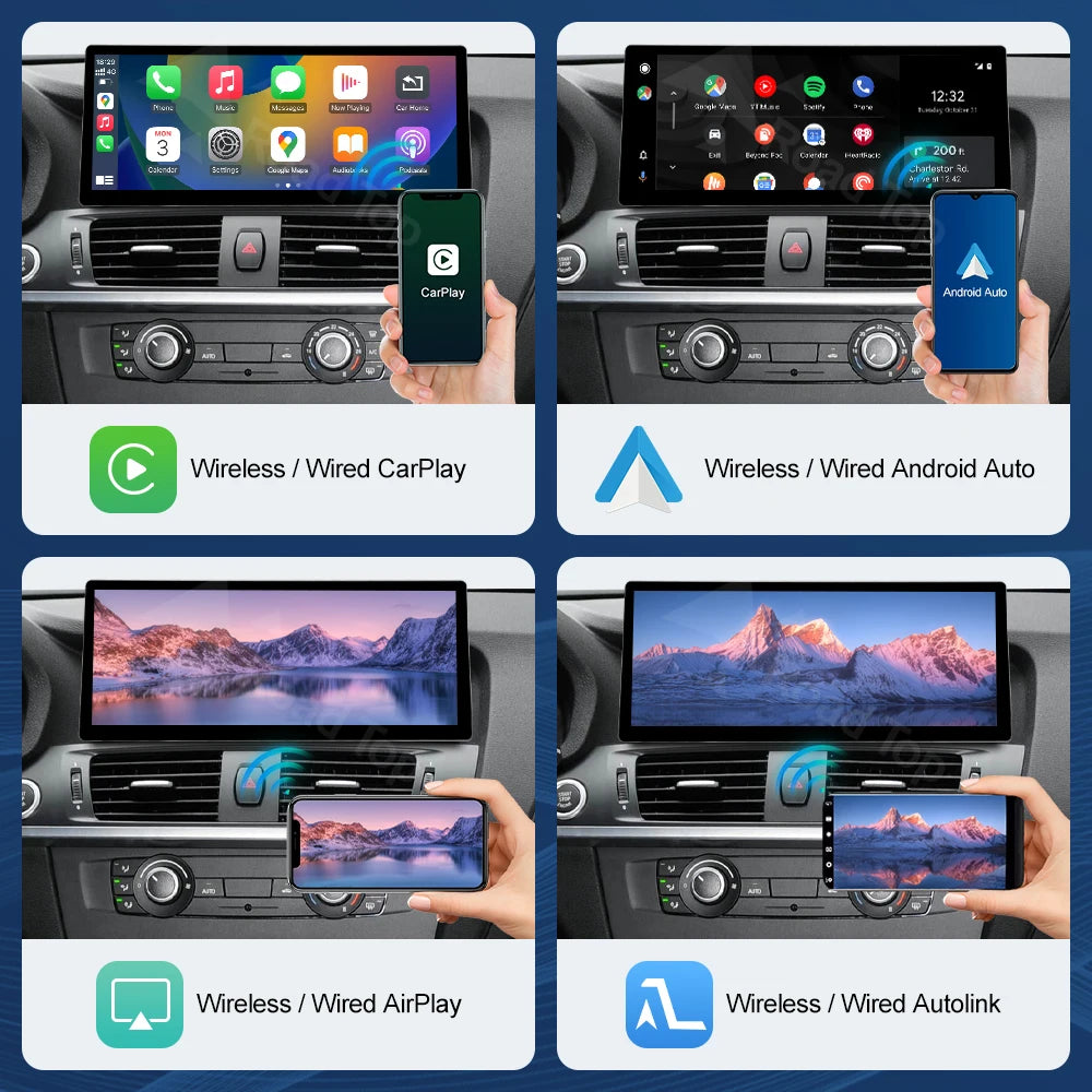 CN 12.3 Multimedia Display For BMW X3 X4 F25 F26 G01 2011-2022 CIC NBT EVO Touch Screen Wi | AUTOKITSHOP