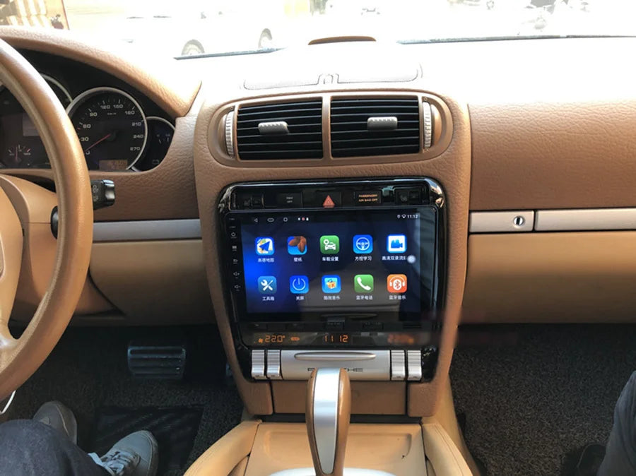 For Porsche Cayenne 2002-2010 Autoradio Car Android 13 Gps Multimedia Bluetooth Navigation