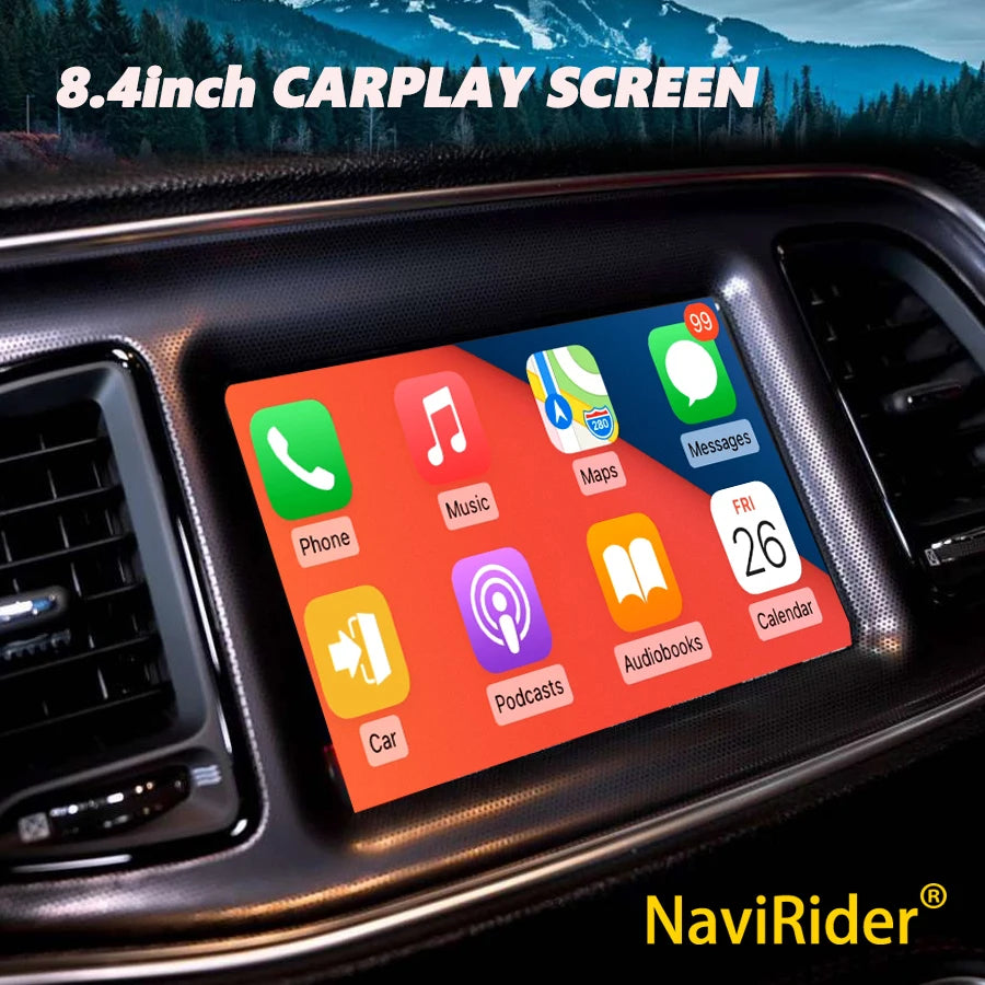 8.4inch Android Screen For Dodge Charger 2015 - 2023 Car Radio Multimedia Video Stereo Pla