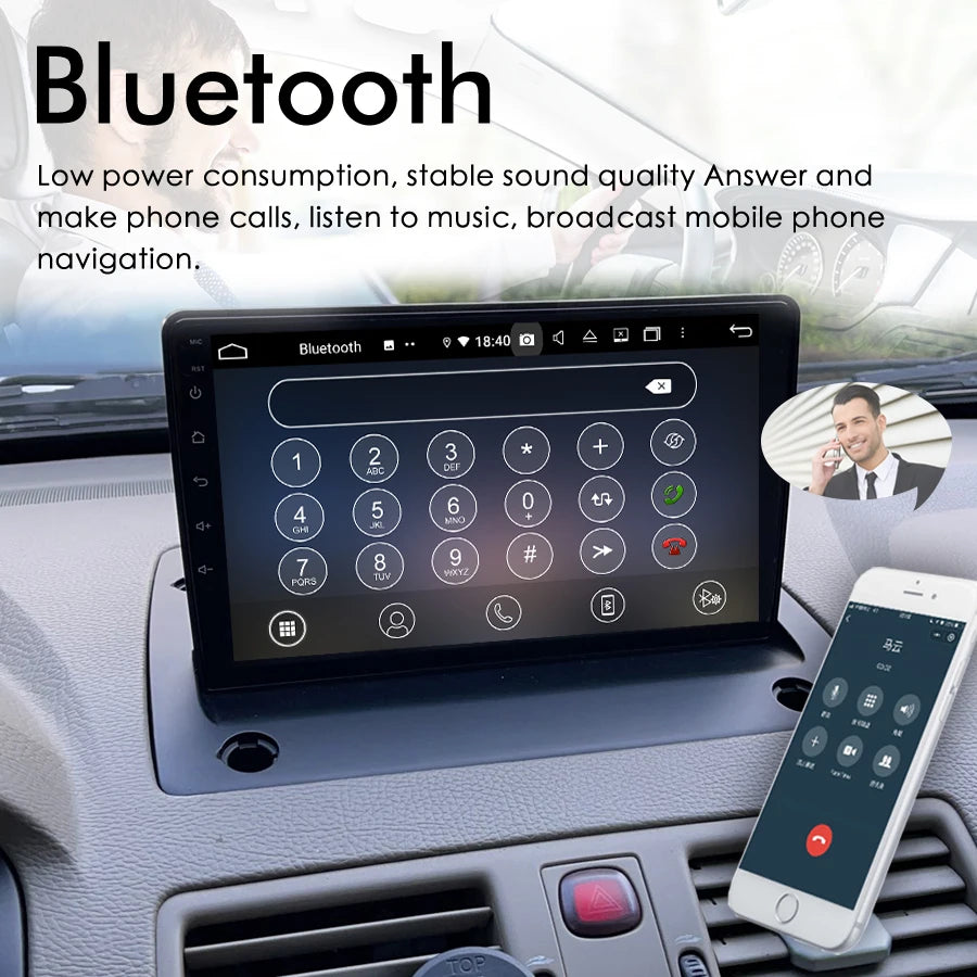 Android AI Voice Control Car Radio For Volvo XC90 XC 90 2002 - 2014 Audio Multimedia Video