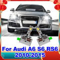 LED CANBUS Headlight 110W Bulbs Replace Xenon Lights For Audi A6 S6 RS6 2010 2011 2012 201