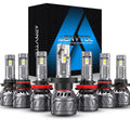 Car LED Headlight H4 H7 H8 H16EU H1 H3 H10 H13 H27 880 881 HB3 HB4 9004 9005 9006 9007 901