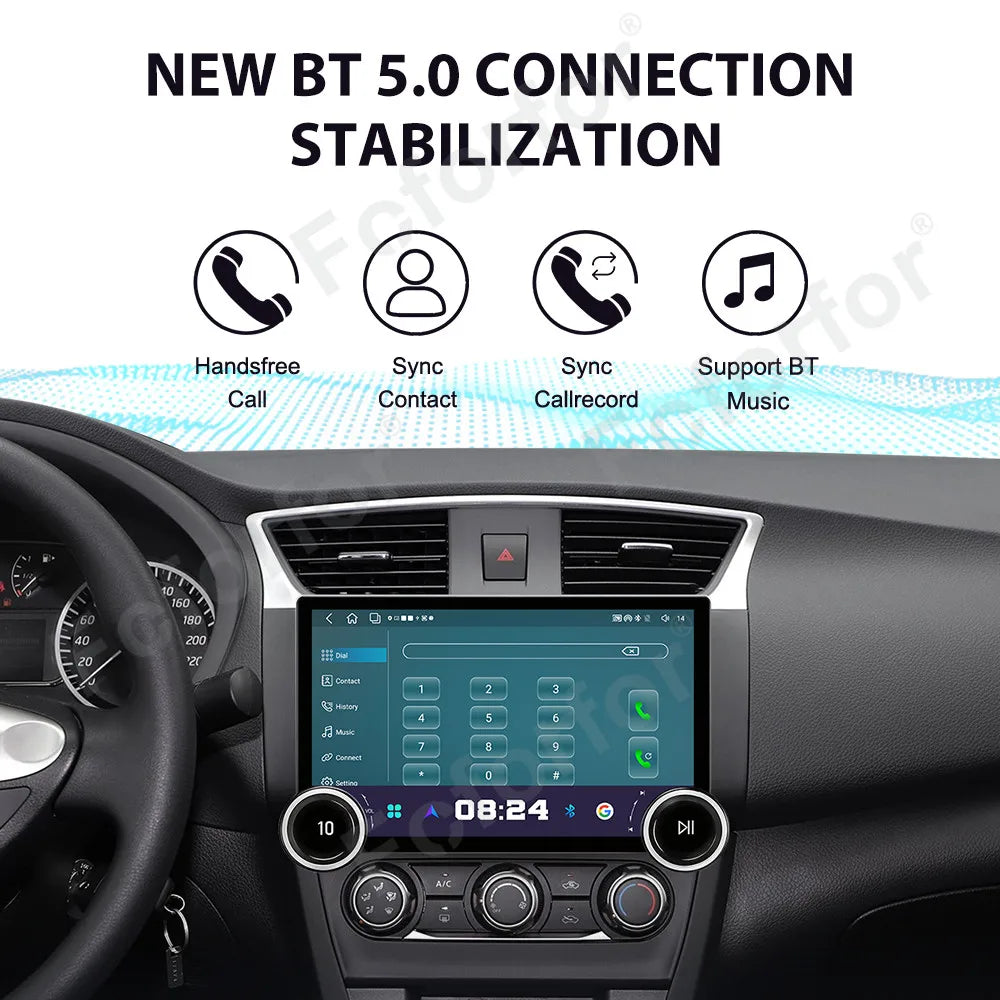 Ultimate Luxury Vision Pro 11.5 Inch Android 15 HD Touch Wireless CarPlay GPS Car Media He