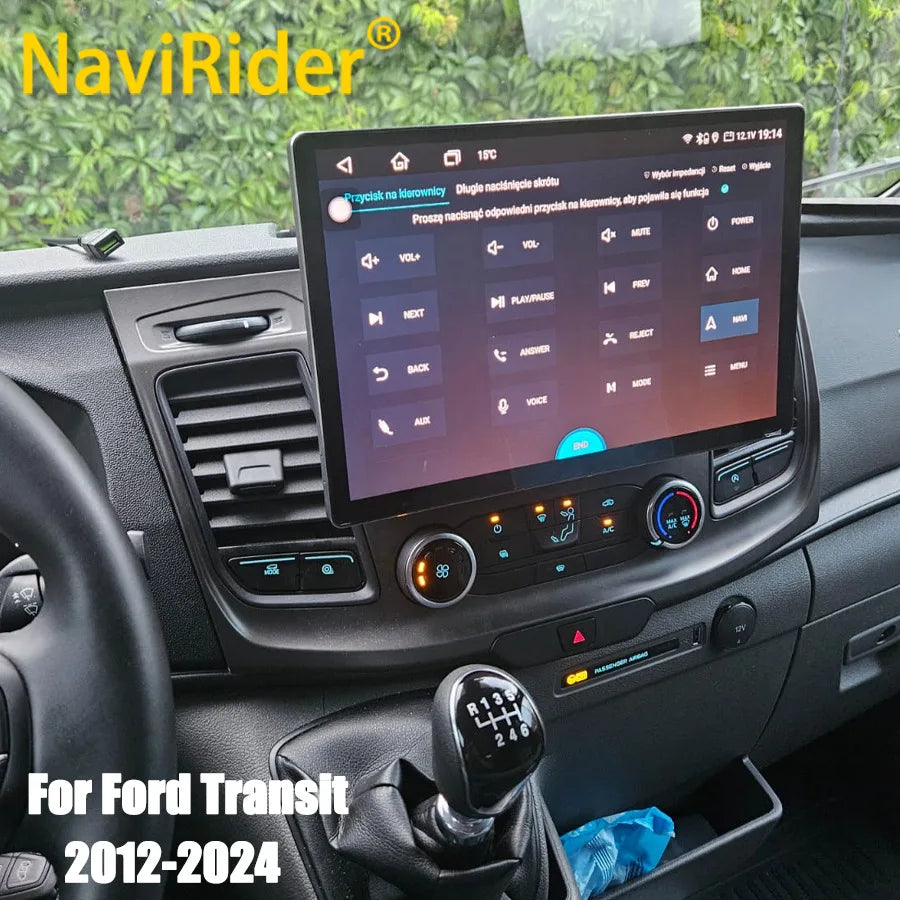 For Ford Transit MK-9/Custom 2012-2024 256GB Apple Wireless Carplay Android Auto Android 1 | AUTOKITSHOP