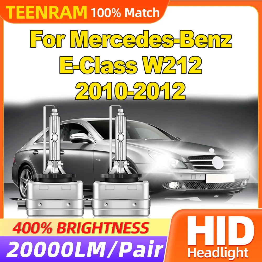 35W Xenon Headlights 20000LM Auto Headlamp 6000K White 12V HID Xenon Lights For Mercedes-B