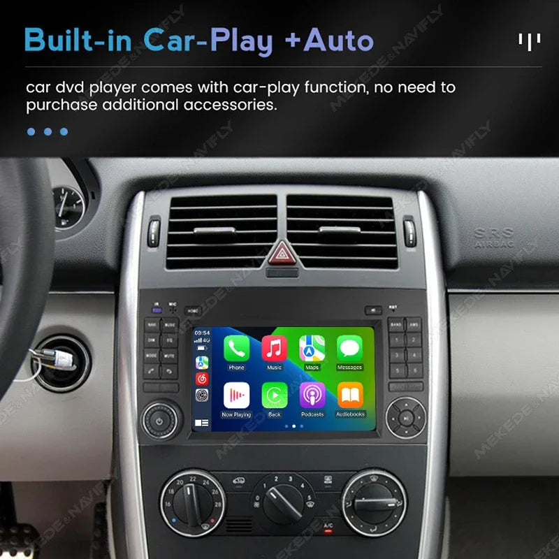 2Din Android 15 Car Radio Stereo for Mercedes Sprinter Benz B200 Vito W639 Viano B Class W | AUTOKITSHOP